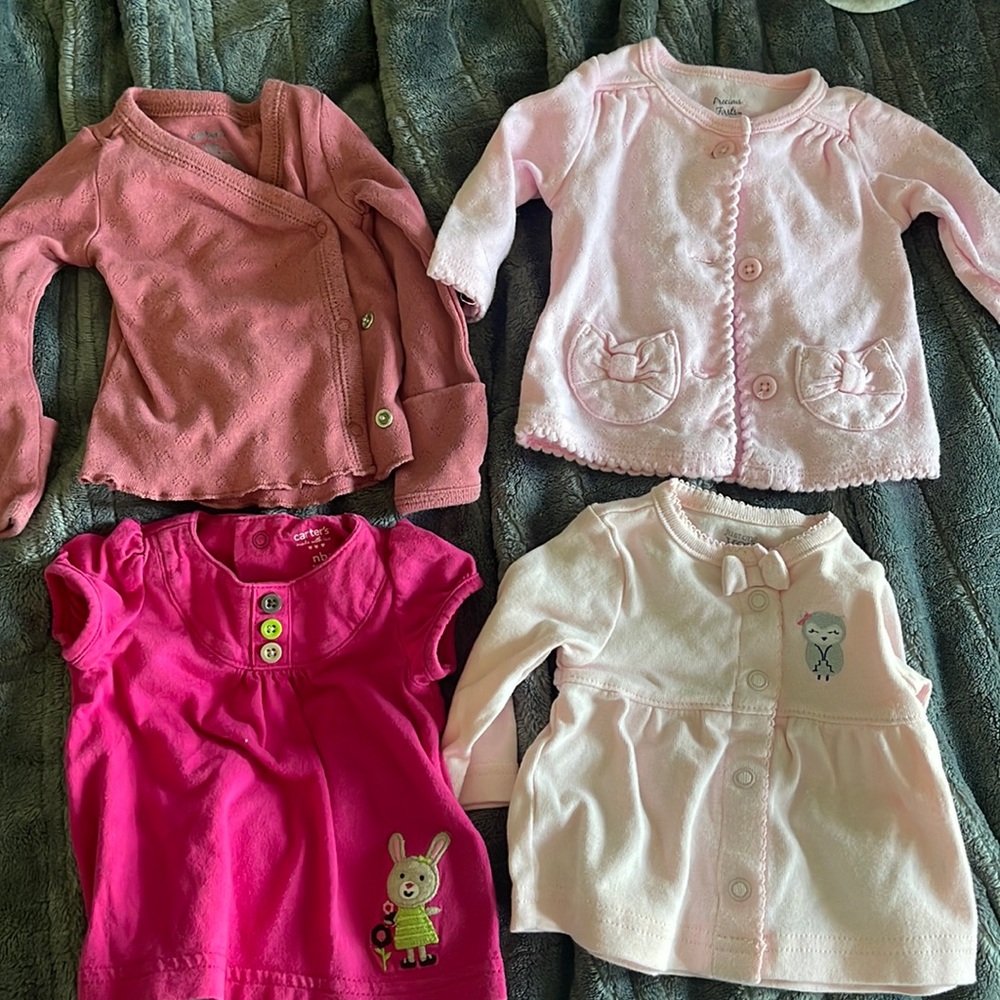Girl newborn bundle